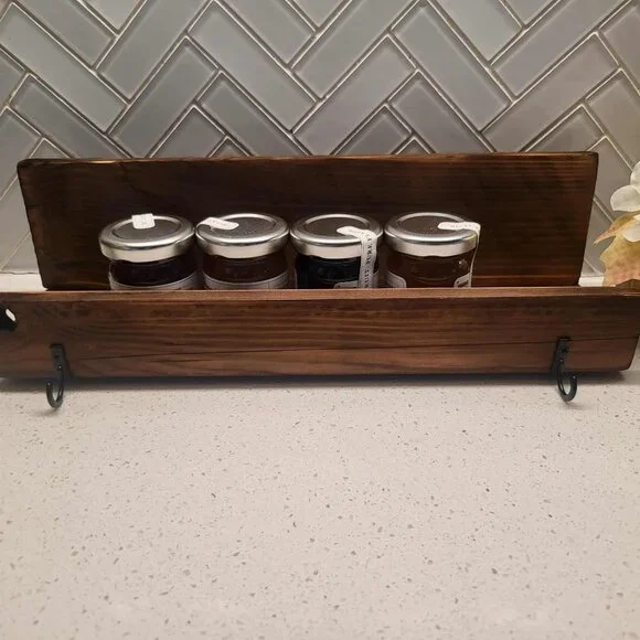 Handmade Set of 2 Spice Racks - Picture 6 of 9